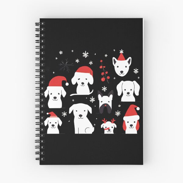 Aperçu de l'œuvre Christmas Dogs créée et vendue par ᴇᴍɪʟʏ ᴅɪᴀᴢ.