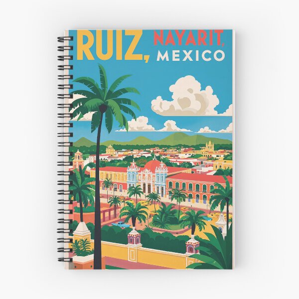 Item preview, Ruiz Nayarit Mexico Mexico Vintage Travel Tourism designed and sold by TravelersGems.