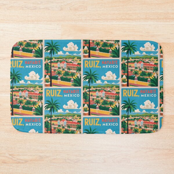 Item preview, Ruiz Nayarit Mexico Mexico Vintage Travel Tourism designed and sold by TravelersGems.