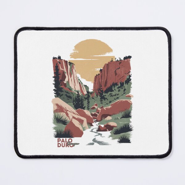 Item preview, Palo Duro Canyon Front Design, Texas Hiking Adventure, Scenic Desert Landscape Art designed and sold by ScissortailOKC.