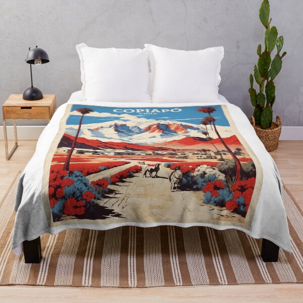 Item preview, Copiapo Chile Retro Vintage Poster Tourism  designed and sold by TravelersGems.