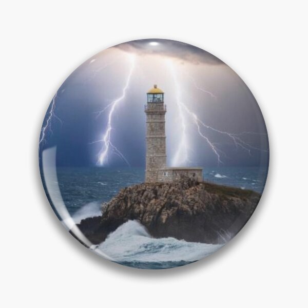 Item preview, Stormy night at the Lighthouse designed and sold by Outhigh56.