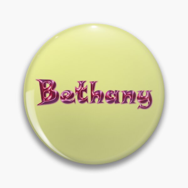 Item preview, Bethany Name Design - Pink Satin Lettering :) designed and sold by Myriel-Myriel.
