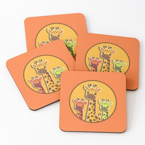Item preview, Giraffe Mother Portrait designed and sold by franktact.