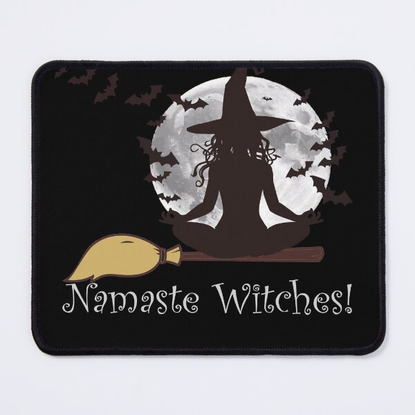 Item preview, Funny Yoga Namaste Witches designed and sold by Cute & Sassy Custom Gifting Boutiques.