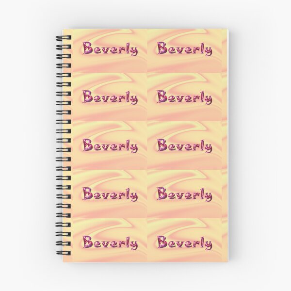 Item preview, Beverly Name Design - Pink Satin Lettering :) designed and sold by Myriel-Myriel.