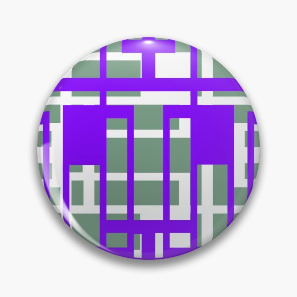 Item preview, Geometric Shapes Pattern Lavender-Blue White Cut Out designed and sold by taiche.