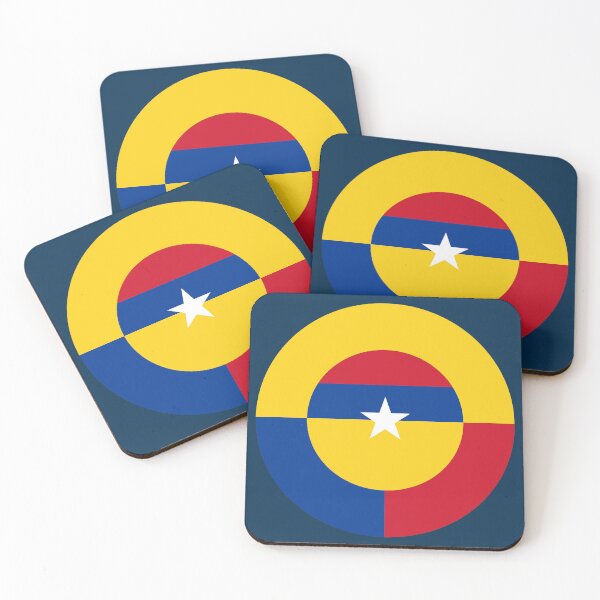 Artikelvorschau, Kolumbianische Luftwaffe - Roundel entworfen und verkauft von wordwidesymbols.