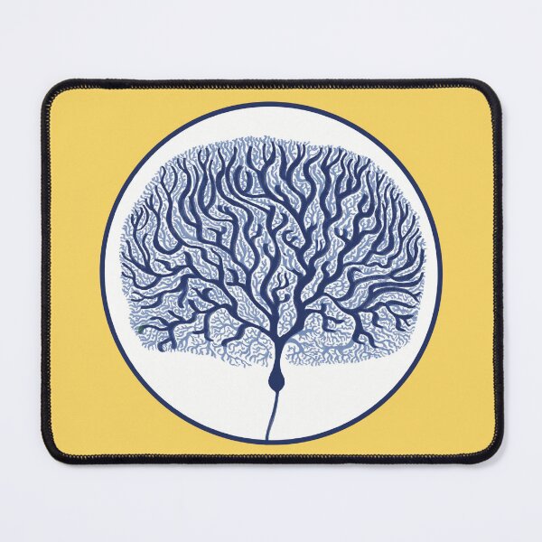 Item preview, Minimalist Purkinje Cell - Blue designed and sold by Pleiotrop-Art.