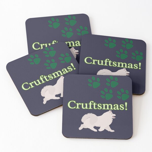 Item preview, Cruftsmas - Samoyed designed and sold by Silver Lining Gift Co..
