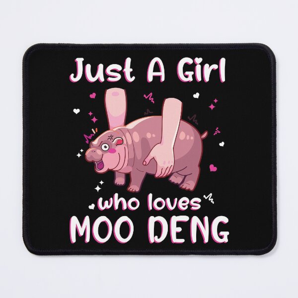 Item preview, Cute Moo Deng, Just a Girl Who Loves Moo Deng, Hippo Moo Deng designed and sold by Hoahip.