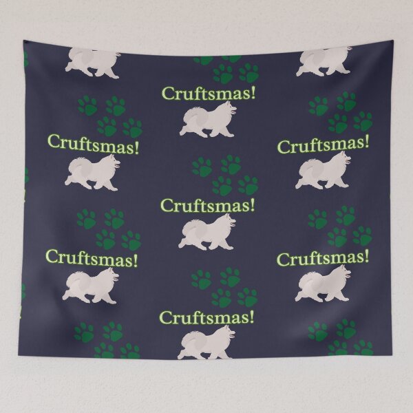 Item preview, Cruftsmas - Samoyed designed and sold by Silver Lining Gift Co..