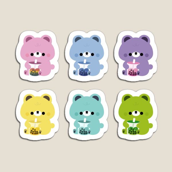 Item preview, Rainbow Boba Bear designed and sold by theladyernestember.