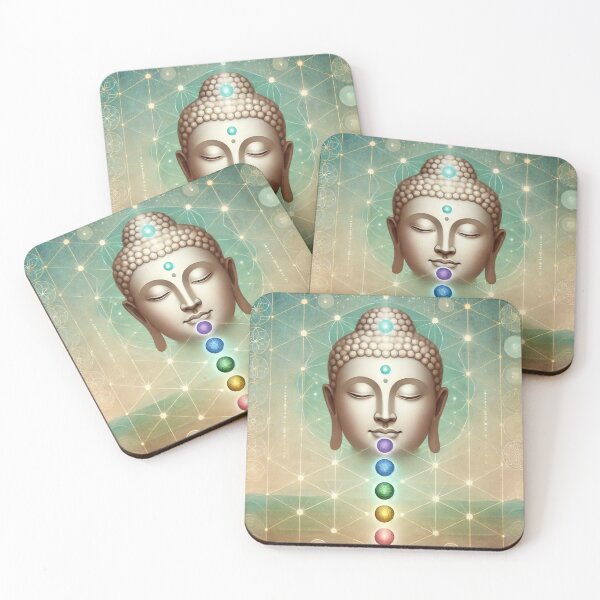 Item preview, Chakras with Buddha head designed and sold by ValerieStOnge.