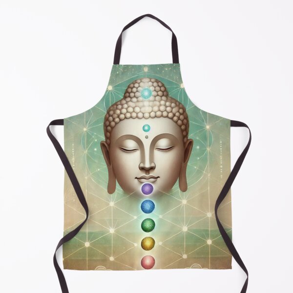 Item preview, Chakras with Buddha head designed and sold by ValerieStOnge.