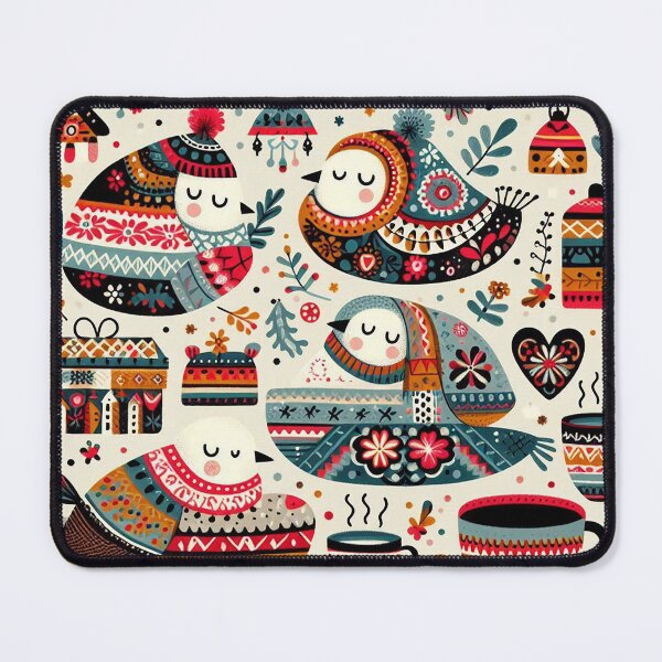 Item preview, Winter birds designed and sold by Silbays.
