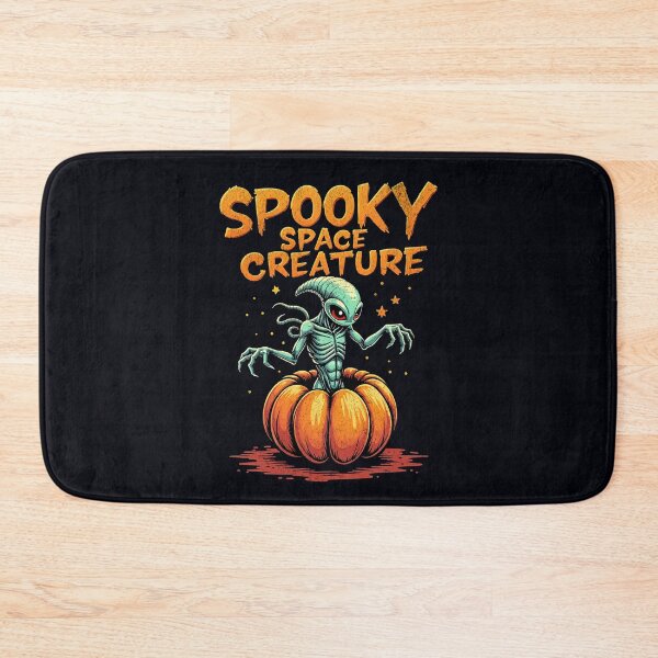 Item preview, Spooky Space Creature: Alien Pumpkin Halloween designed and sold by Taans-Creation.