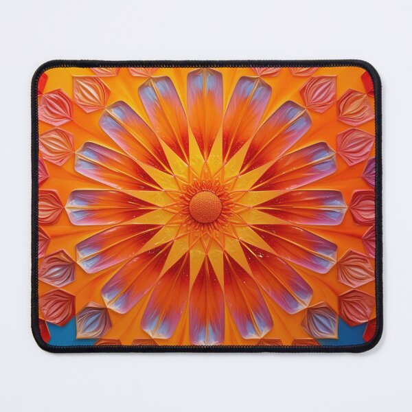 Item preview, Kaleidoscopic flower design designed and sold by Girih.
