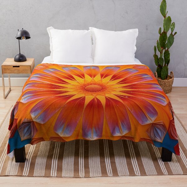 Item preview, Kaleidoscopic flower design designed and sold by Girih.
