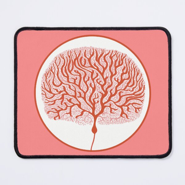 Item preview, Minimalist Purkinje Cell - Red designed and sold by Pleiotrop-Art.