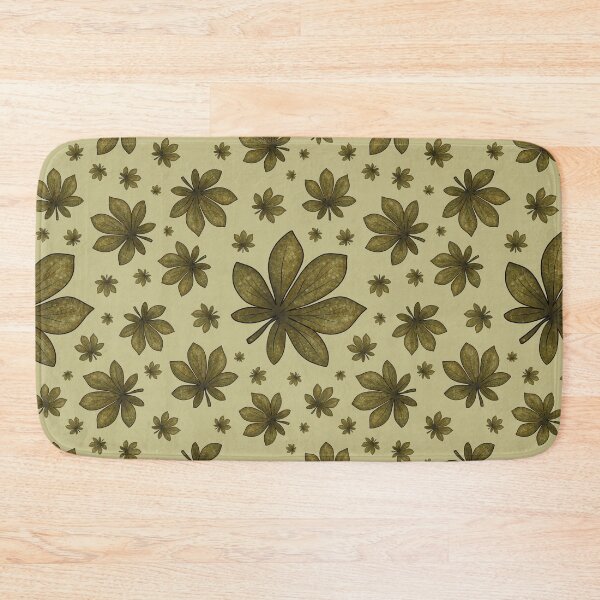 Item preview, Cute pattern of autumn chestnut leaves designed and sold by Cherevan.
