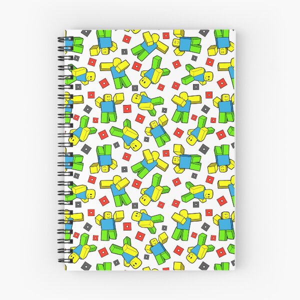 Item preview, Roblox Character Seamless Pattern designed and sold by Kubala Designs.
