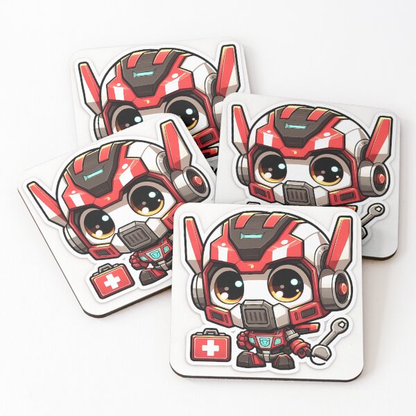 Item preview, Adorable Repair Robot - Cute Mechanic Mascot designed and sold by moba--mania.