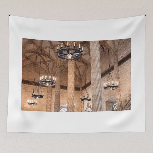 Item preview, The Llotja de la Seda,silk market interior in Valencia Spain designed and sold by goceris.