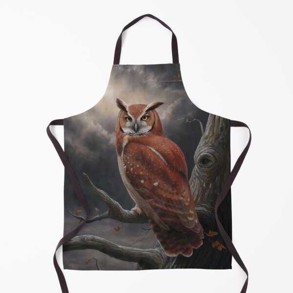 Item preview, Owl With Stormy Skies designed and sold by whitecat23.