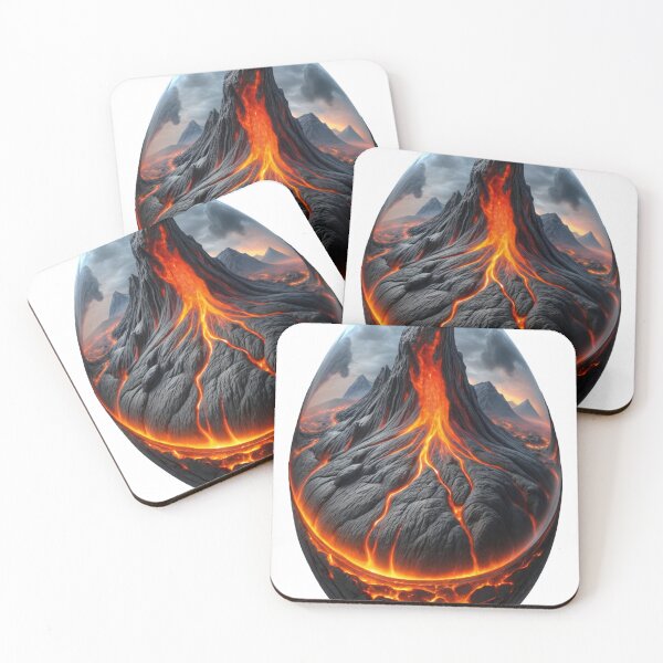 Item preview, logo design lava landscape designed and sold by Creative88Art.
