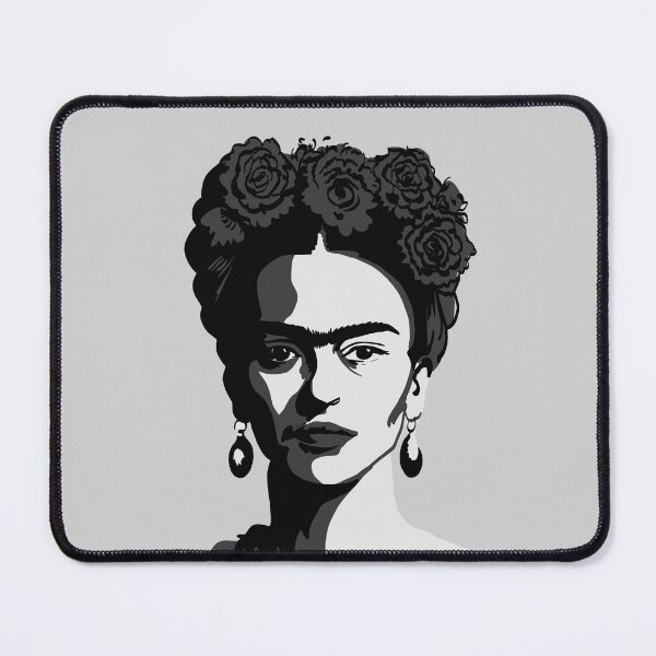 Item preview, Frida khalo black and white designed and sold by NAAY.