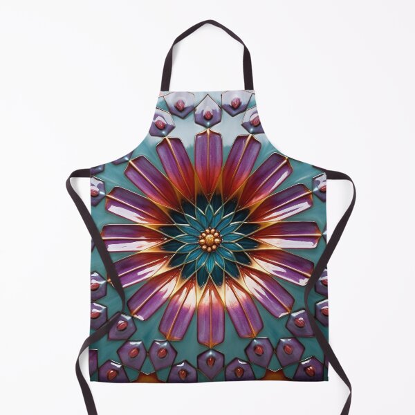 Item preview, Kaleidoscopic flower pattern designed and sold by Girih.