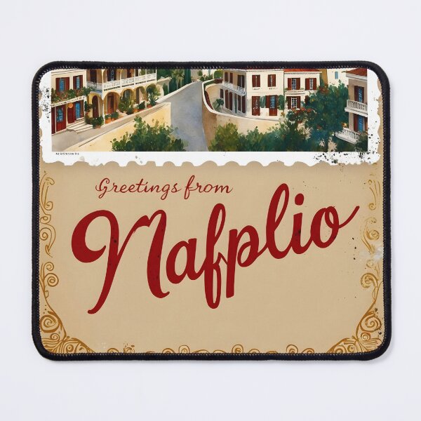 Item preview, Nafplio Peloponnese Greece Postcard Vintage Retro Travel Vintage designed and sold by TravelPostcardGems.