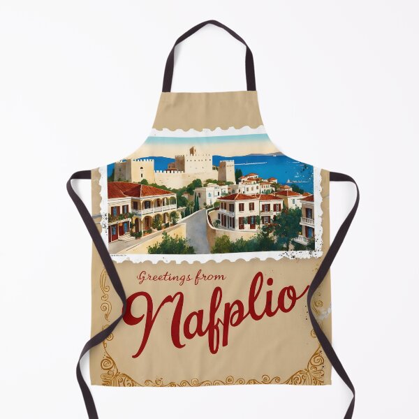 Item preview, Nafplio Peloponnese Greece Postcard Vintage Retro Travel Vintage designed and sold by TravelPostcardGems.