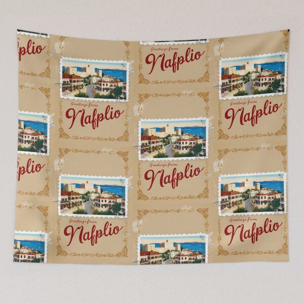 Item preview, Nafplio Peloponnese Greece Postcard Vintage Retro Travel Vintage designed and sold by TravelPostcardGems.