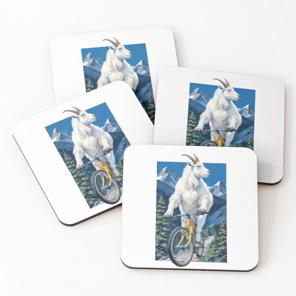 Item preview, Mountain Bike Goat  designed and sold by TeeARTHY.