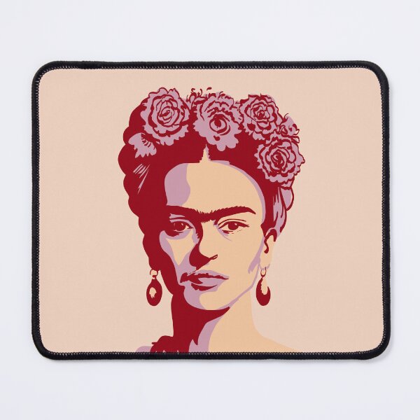 Item preview, Frida khalo red and pink designed and sold by NAAY.