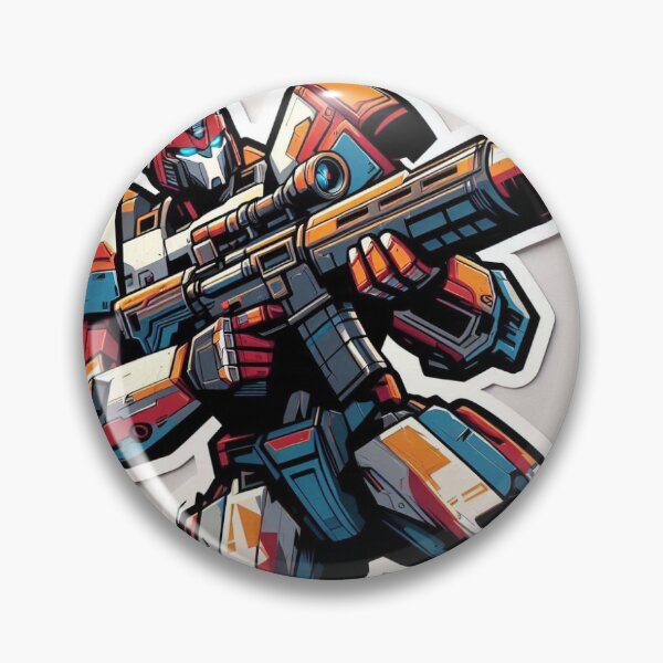 Item preview, Robotic Sentinel Sticker designed and sold by moba--mania.
