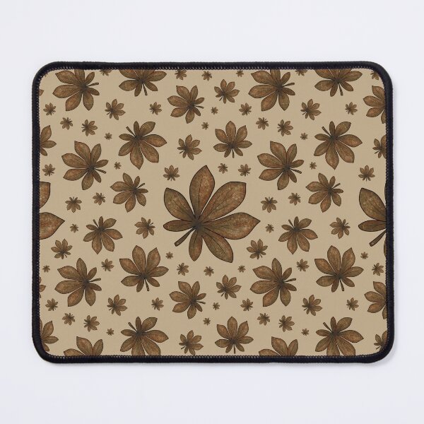 Item preview, Cute pattern of autumn chestnut leaves designed and sold by Cherevan.