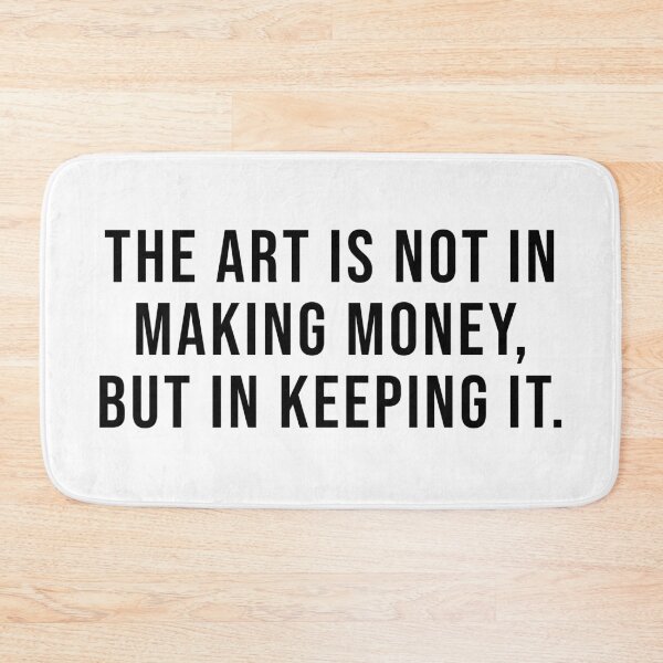 Item preview, Finance Inspirational Quote designed and sold by SoulQuot.