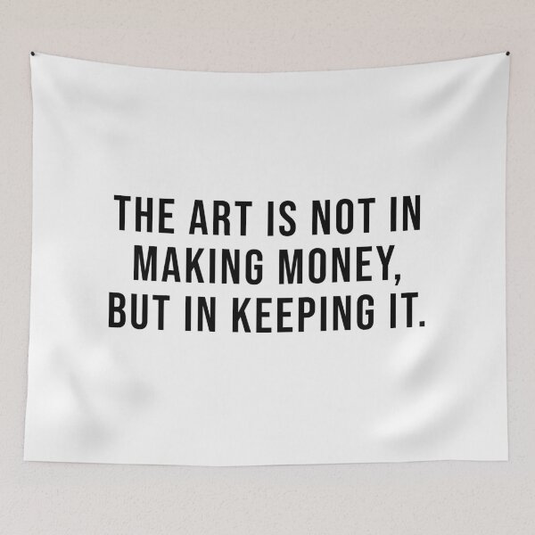 Item preview, Finance Inspirational Quote designed and sold by SoulQuot.
