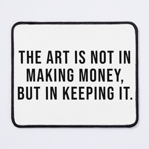 Item preview, Finance Inspirational Quote designed and sold by SoulQuot.