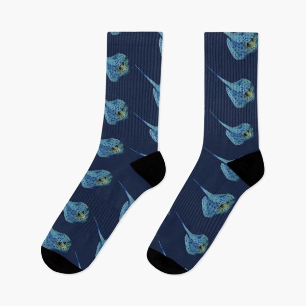 Item preview, BLUE SPOTTED RIBBONTAIL RAY-Taeniura lymma designed and sold by BEATRIZ ABAITUA.
