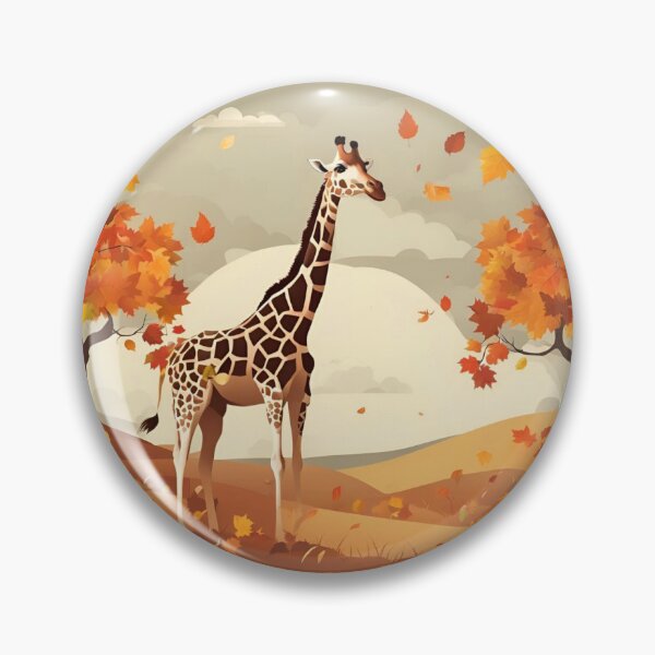 Item preview, Autumn giraffe  designed and sold by amygerdy.