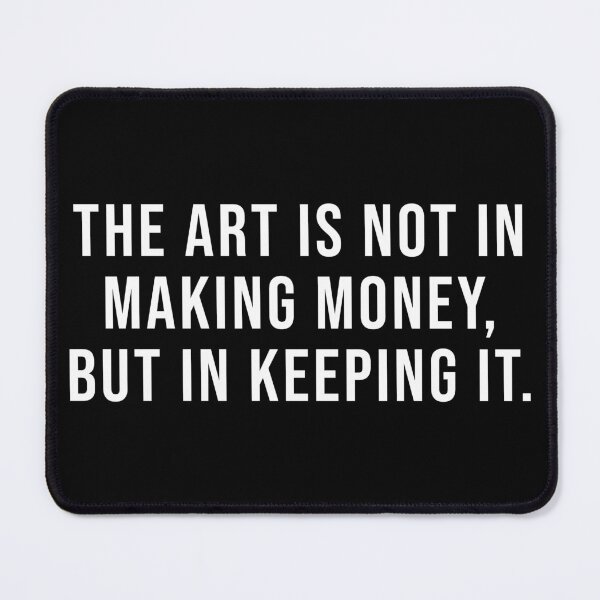 Item preview, Finance Inspirational Quote designed and sold by SoulQuot.
