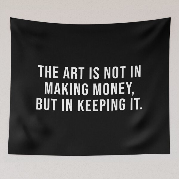 Item preview, Finance Inspirational Quote designed and sold by SoulQuot.