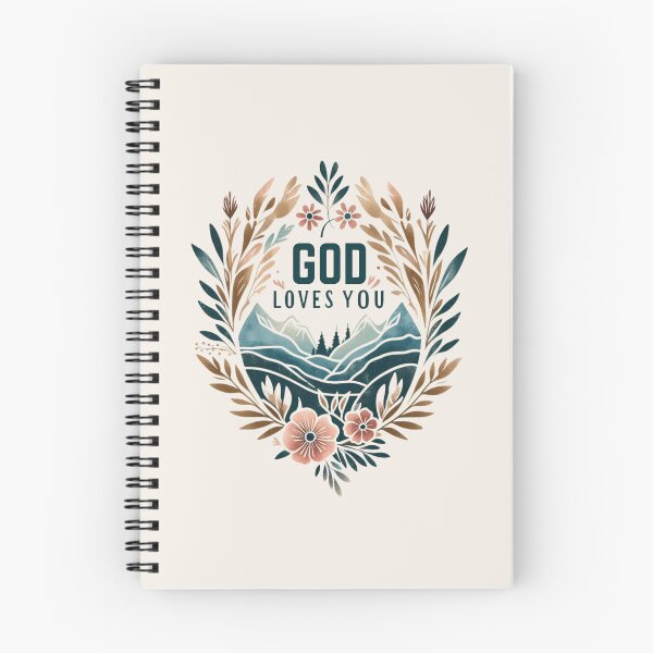 Item preview, God Loves You Retro designed and sold by Encourage2022.