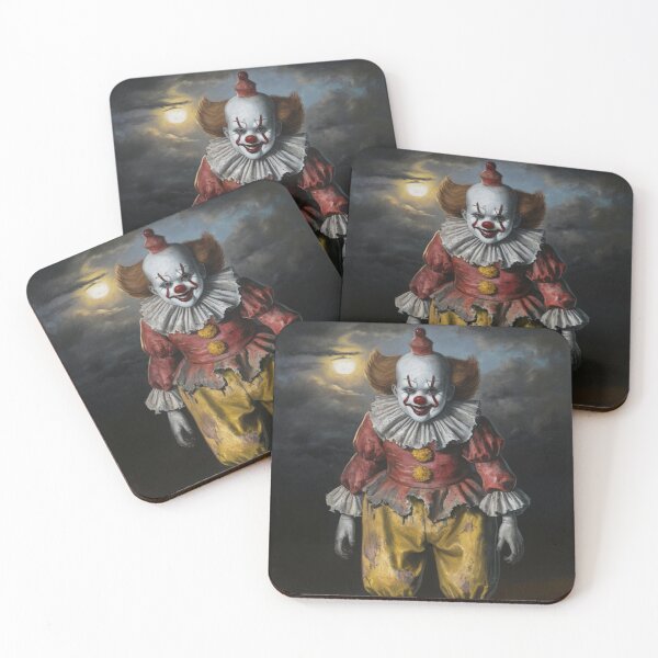 Item preview, Vintage Style Scary Clown designed and sold by whitecat23.