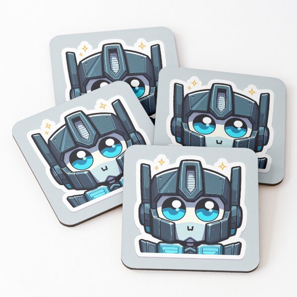 Item preview, Futuristic Mech Head Emblem designed and sold by moba--mania.