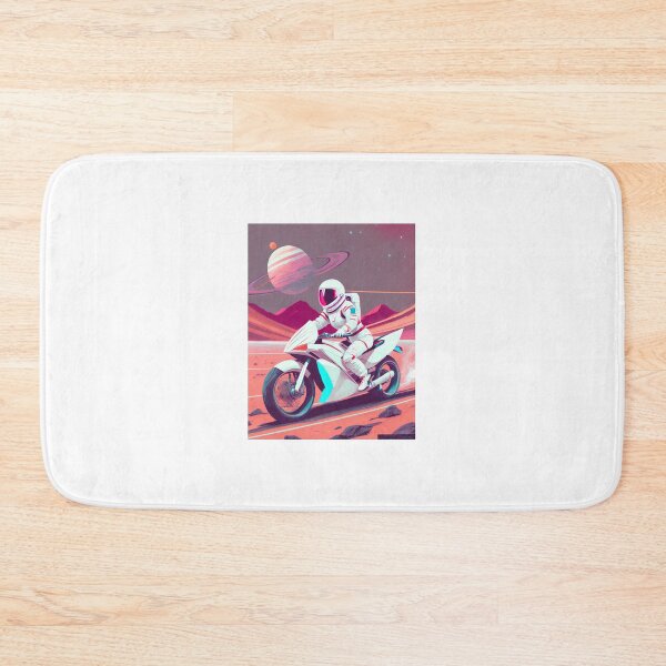Item preview, Space Racer on a motorbike designed and sold by BADESIGNZZ.